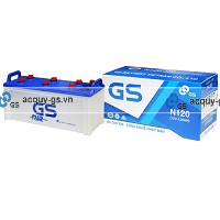 BÌNH ẮC QUY GS N120 (12V-120AH)