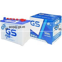 BÌNH ẮC QUY GS N50L (12V-50AH)