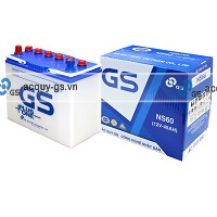 BÌNH ẮC QUY GS NS60 (12V-45AH)