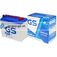 BÌNH ẮC QUY GS NS60L(S) (12V-45AH)