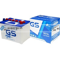 BÌNH ẮC QUY GS NS70L (12V-65AH)