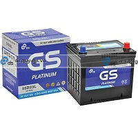 BÌNH ẮC QUY GS MF 55D23L (12V-60AH)