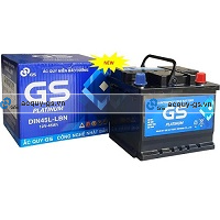 BÌNH ẮC QUY GS MF DIN45L-LBN (12V- 45AH)