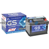 BÌNH ẮC QUY GS MF DIN60L-LBN (12V - 60AH)