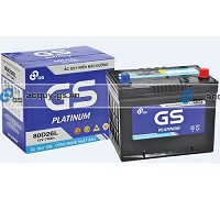 BÌNH ẮC QUY GS MF 80D26L (12V, 70AH)