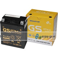 BÌNH ẮC QUY GS MF GT7A-H (12V-7AH)