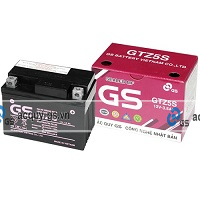 BÌNH ẮC QUY GS MF GTZ5S (12V-3.5AH)