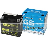 BÌNH ẮC QUY GS MF GTZ6V (12V-5AH)