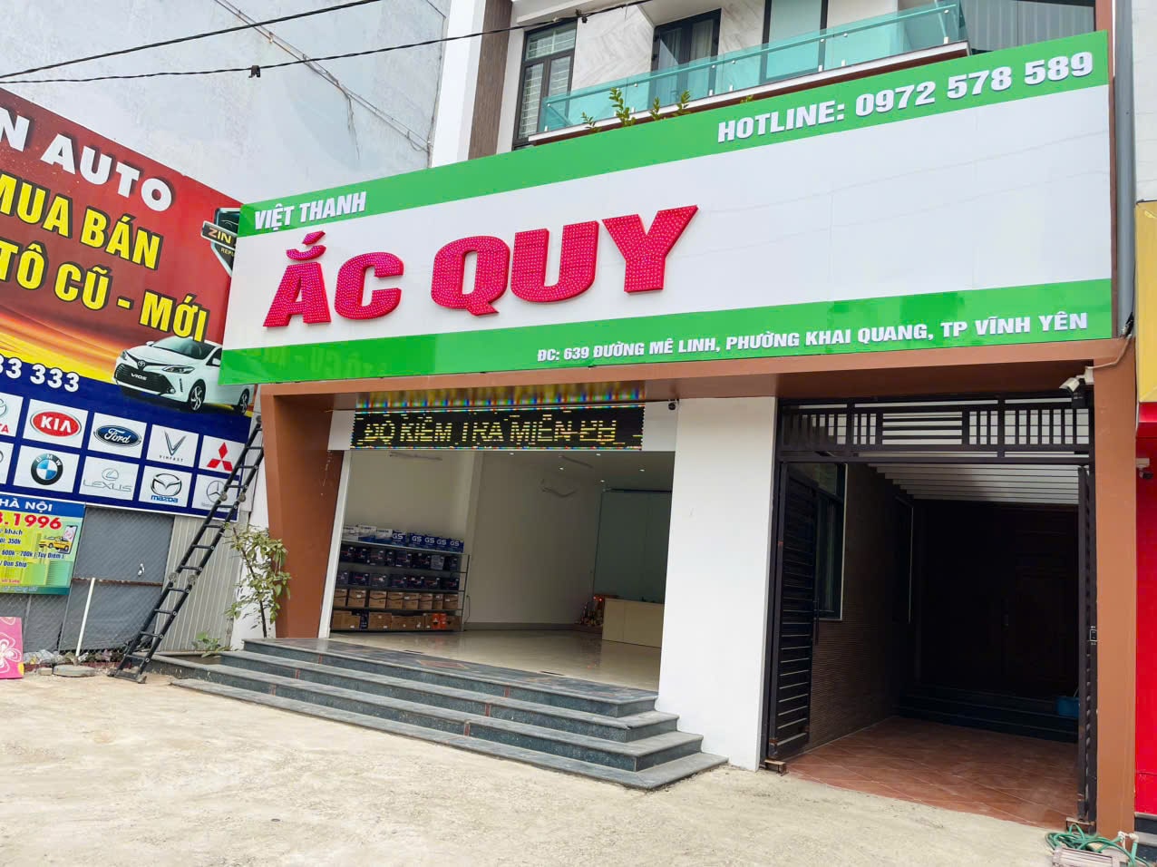 Đại lý ắc quy GS tại Vĩnh Phúc