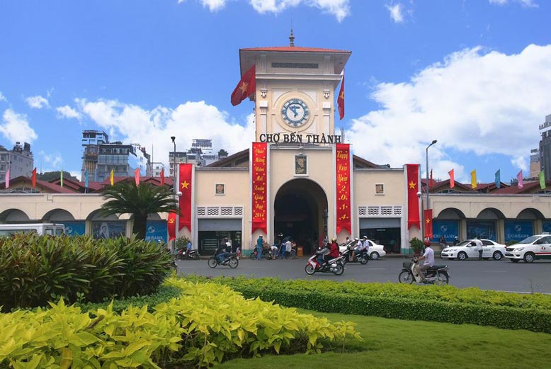 Kích bình ắc quy tại chợ bến thành