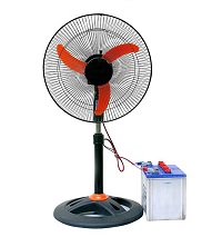 Quạt cây 12v chạy điện bình ắc quy