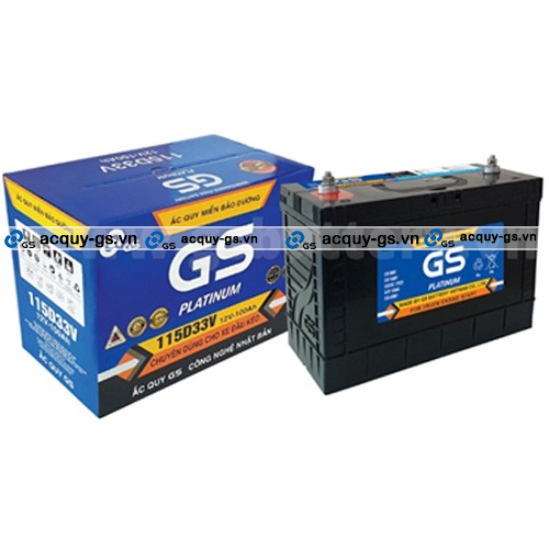 BÌNH ẮC QUY GS 115D33V (12V - 100AH)