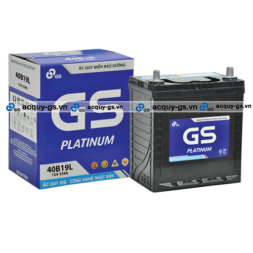 BÌNH ẮC QUY GS MF 40B19L (12V - 35AH)