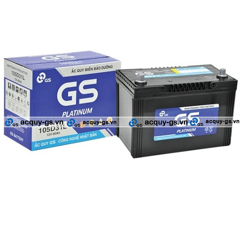 BÌNH ẮC QUY GS MF 105D31L (12V-90AH)