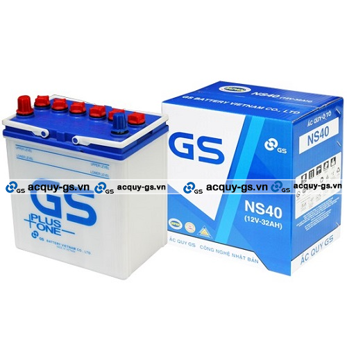 BÌNH ẮC QUY GS NS40 (12V-32AH)