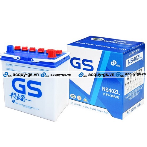 BÌNH ẮC QUY GS NS40ZL (12V-35AH)